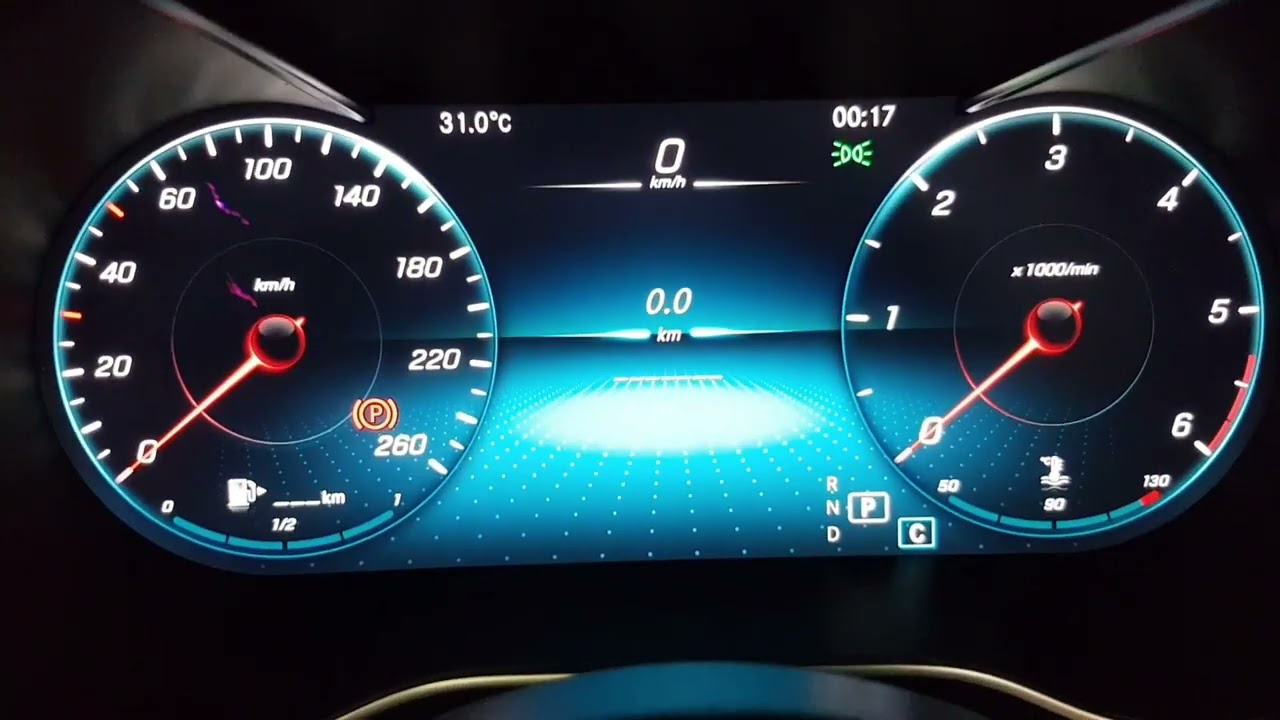 W205 Cabrio Hayalet Ekran Dönüşümü