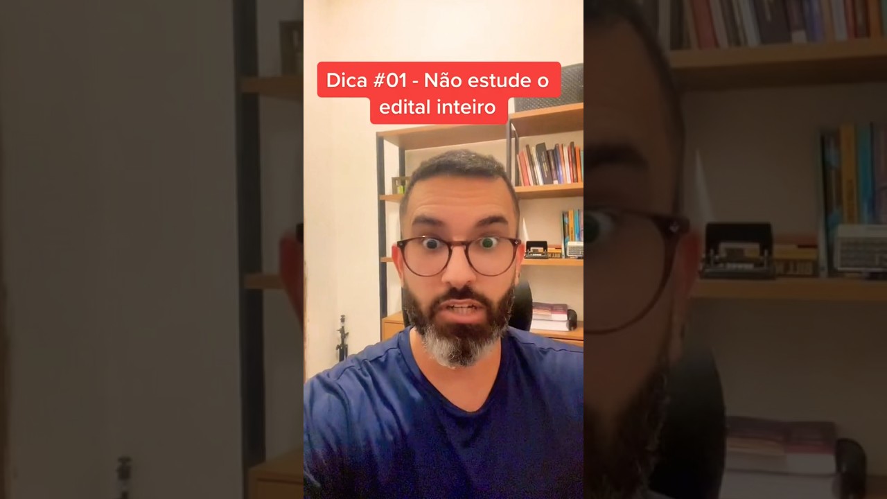 Dica Exame do CRC #01 - N&atilde;o Estude o Edital Inteiro. #contabilidade