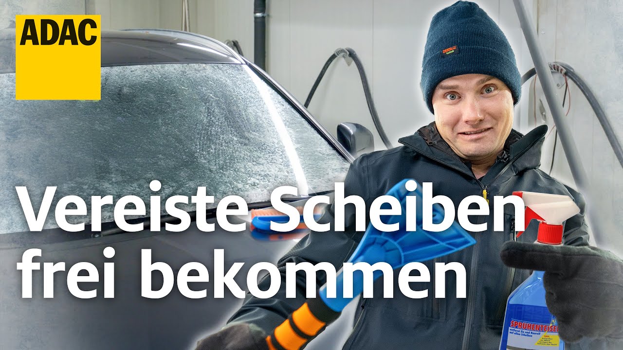 Vereiste Scheiben? Die schnellsten Tricks f&uuml;r ein eisfreies Auto! | ADAC