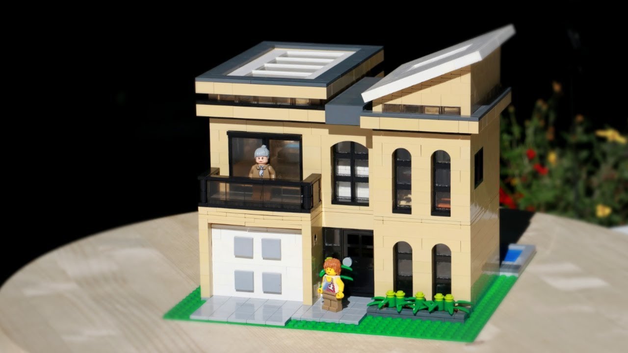 ОГРОМНЫЙ пляжный домик LEGO Custom!! ⎜LEGO MOC