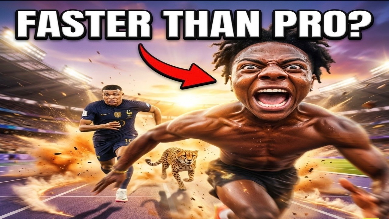 How IShowSpeed Became Faster Than Usain Bolt & Mbappé