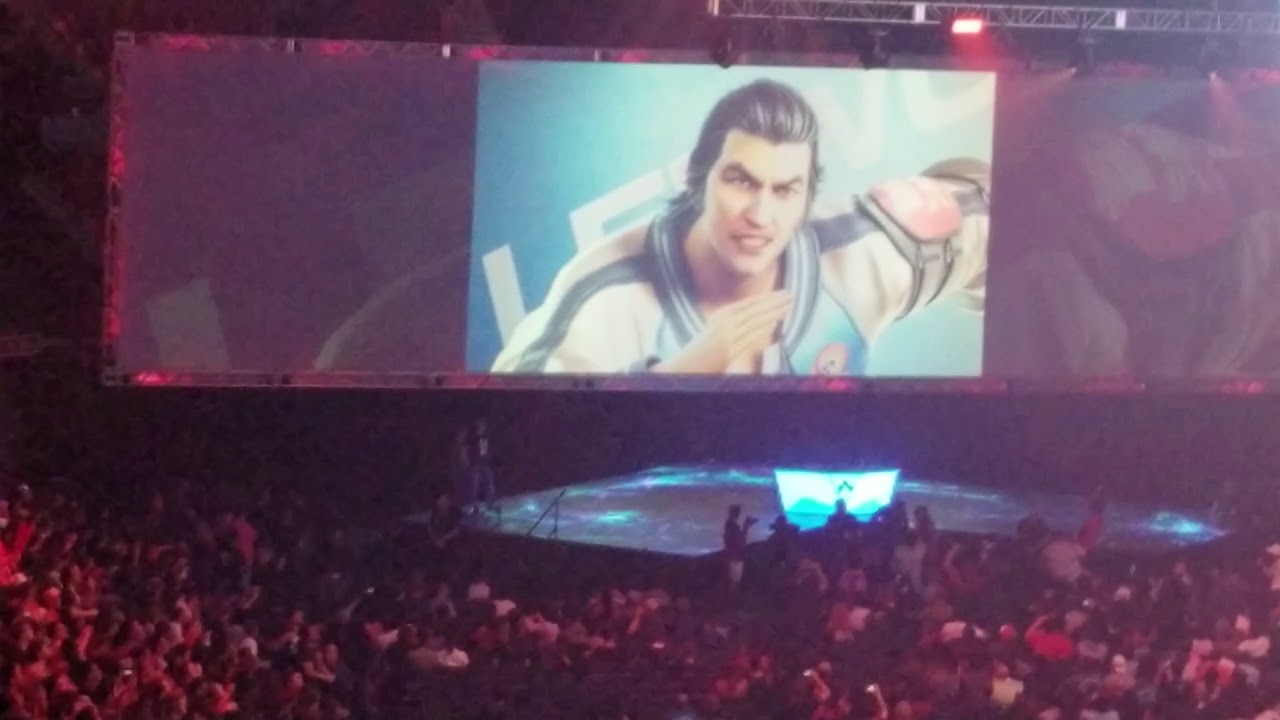 Tekken 7 Evo 2018 Anna Lei Negan Confirmed Crowd Reaction