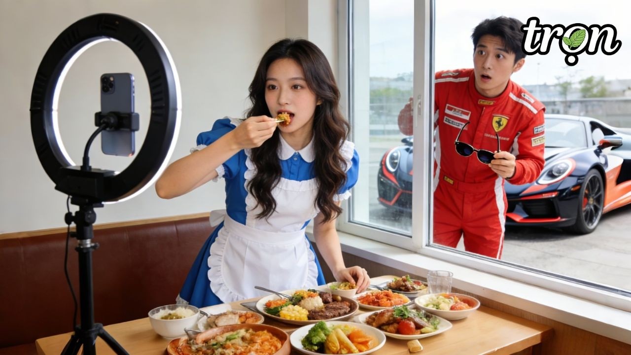 Tay đua đẹp trai đuổi vợ đến nhà hàng，livestream—nhưng cô là bà chủ，anh sững sờ,tình yêu bùng cháy!