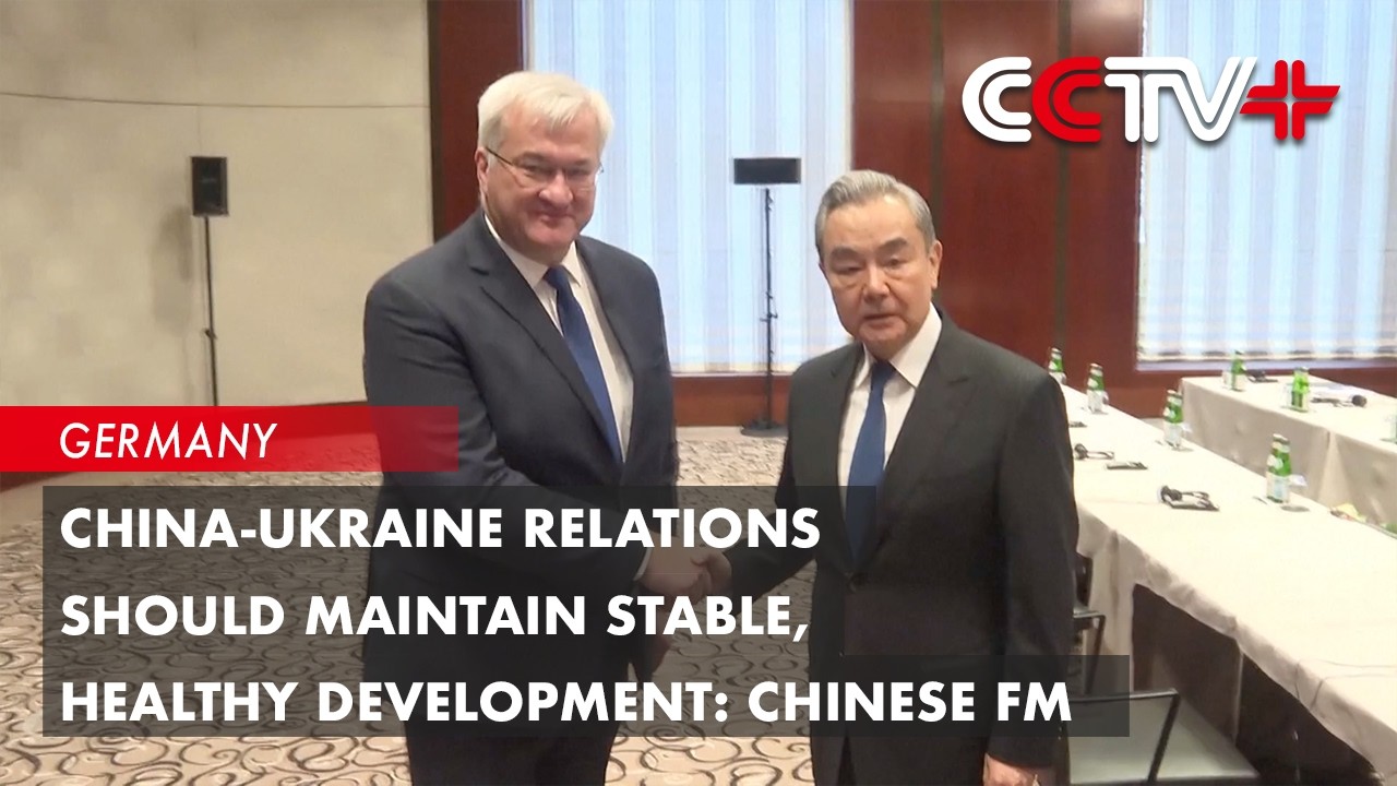China-Ukraine Relations Should Maintain Stable, Healthy Development: Chinese FM