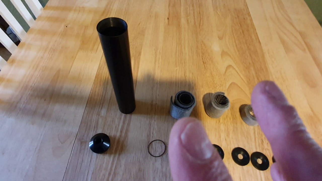 MARKSMAN SILENCER FROM A AND M .25 REBORE