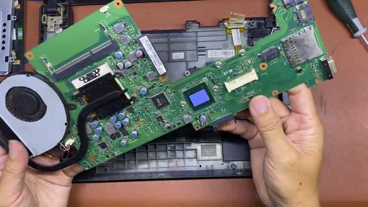 Hướng dẫn tháo Laptop Asus X401A từ A-Z (Rã từng chi tiết)
