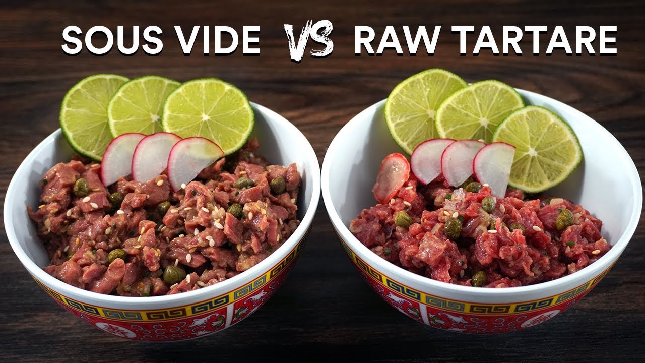 RAW Steak!? Good, Bad or NO WAY! Tartare STEAK Experiment!