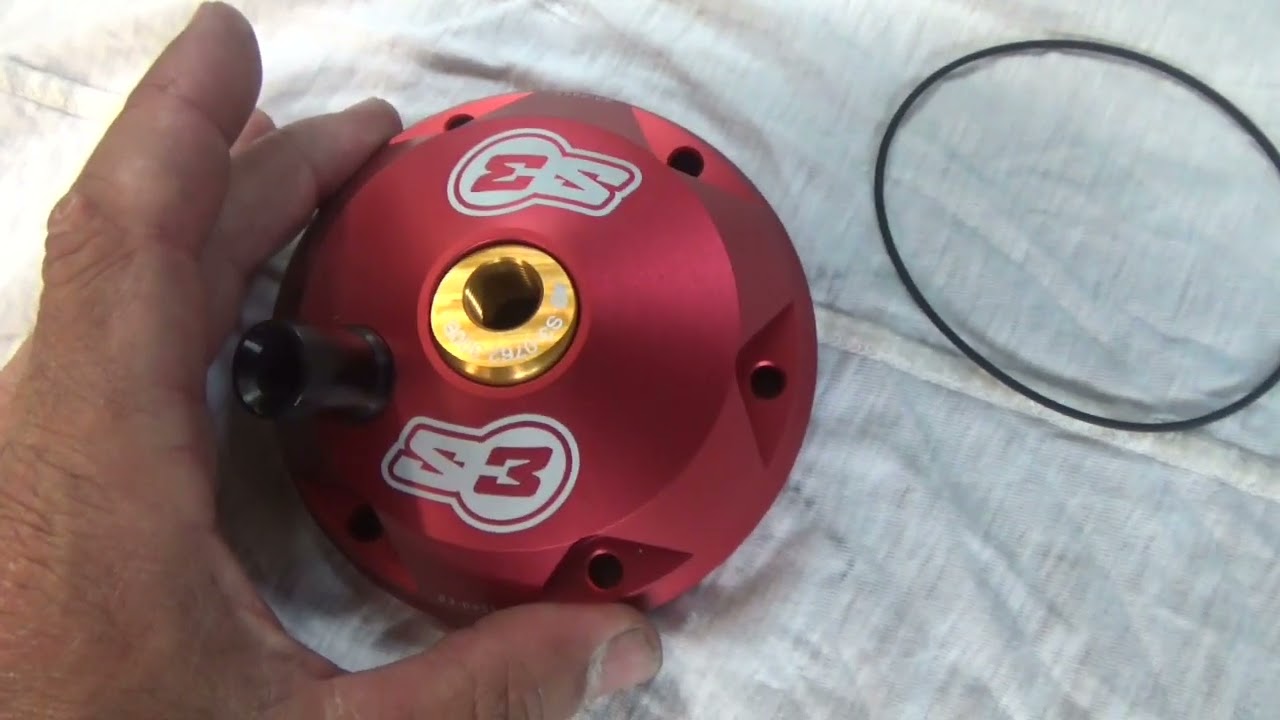 Τοποθέτηση head cover low compression σε sherco 300 trial.