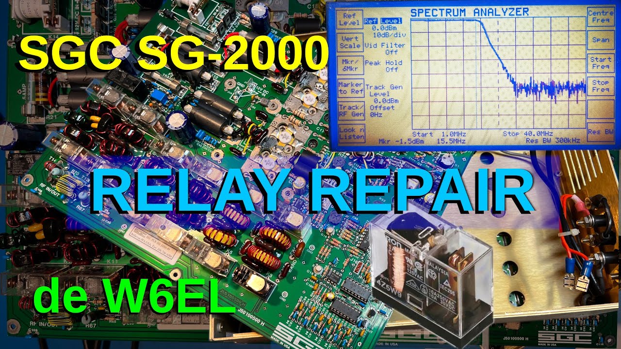 SGC SG-2000 Relay Repair for Deaf Receiver
