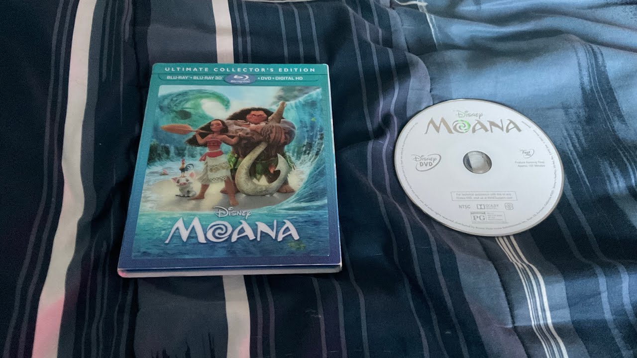 Opening to Moana 2017 DVD (FastPlay option)