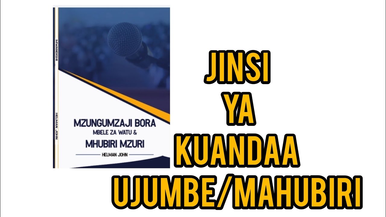 part 1: Jinsi ya kuandaa ujumbe/Mahubiri| Mwl Helman John