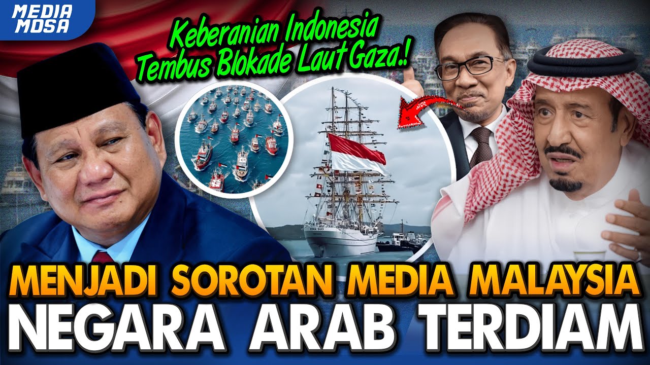 Malaysia Heran Negara Arab Terdiam‼️Indonesia Beri Bantuan ke Gaza P4lestina Tembus Blokade Laut‼