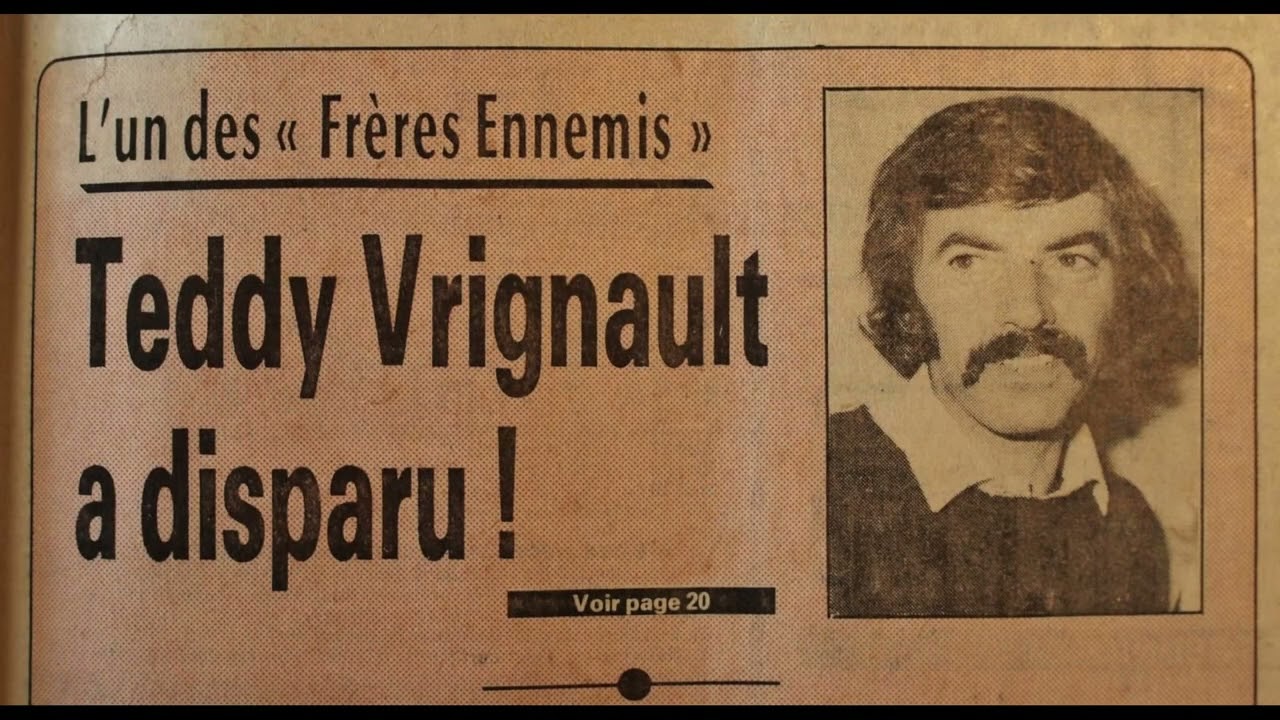 La disparition d'un artiste enfin résolue? (l'affaire Teddy Vrignault) #frèresennemis #disparition