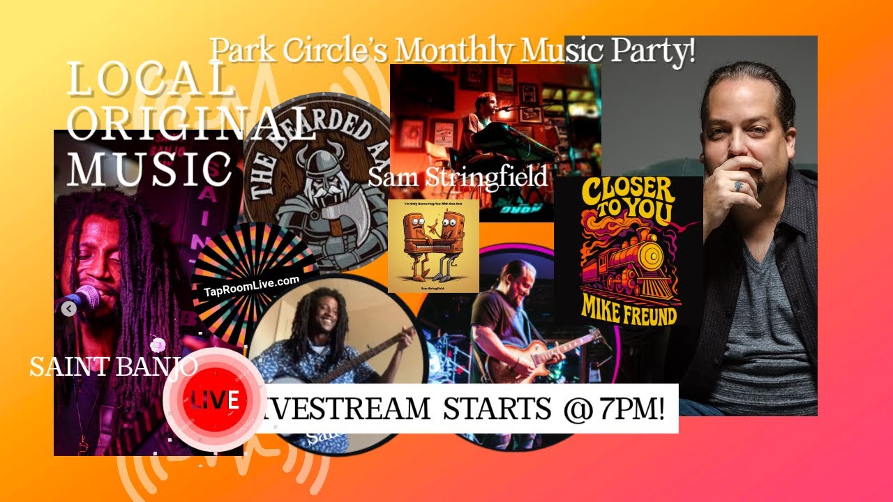 TapRoom Live | Saint Banjo, Sam Stringfield, Mike Freund