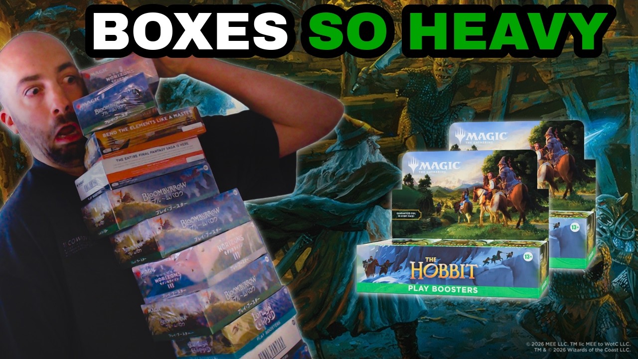 I Need Help Carrying All These Boxes | The Hobbit | Arena Direct