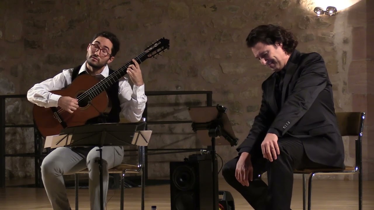 Javier Recio - Las tres hojas - Canciones Españolas - Federico García Lorca