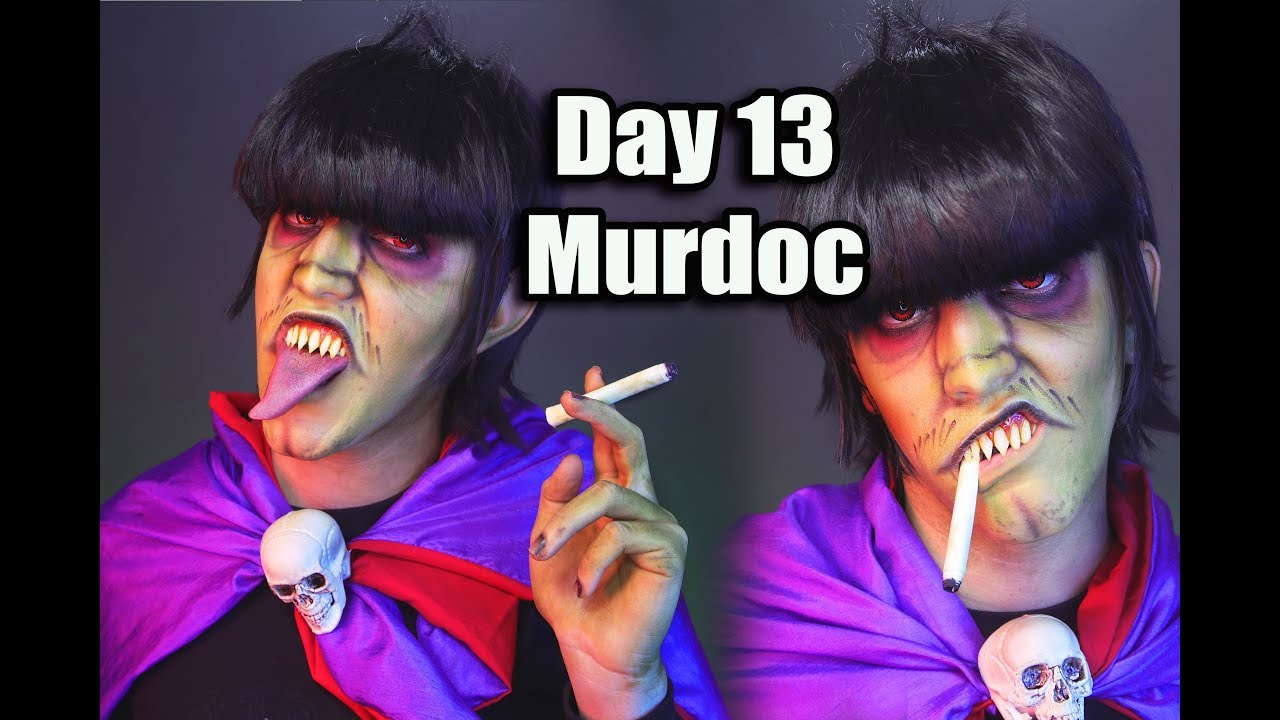 Murdoc Gorillaz - Makeup Tutorial | DanielzROTFL