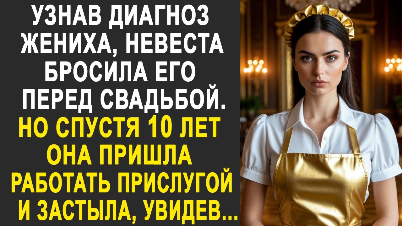 Узнав диагноз жениха, невеста бросила его перед свадьбой. Но спустя десять лет она застыла, увидев.