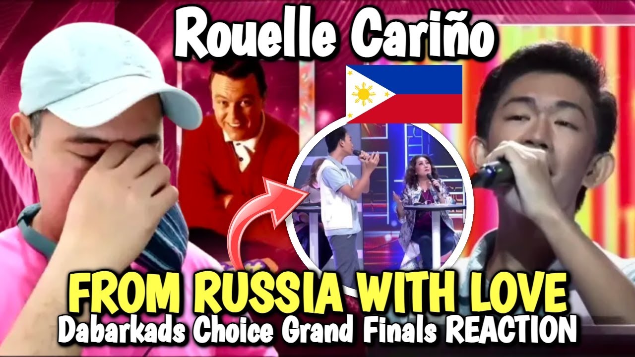 Руэль Кариньо — Из России с любовью — Dabarkads Choice Grand Finals РЕАКЦИЯ
