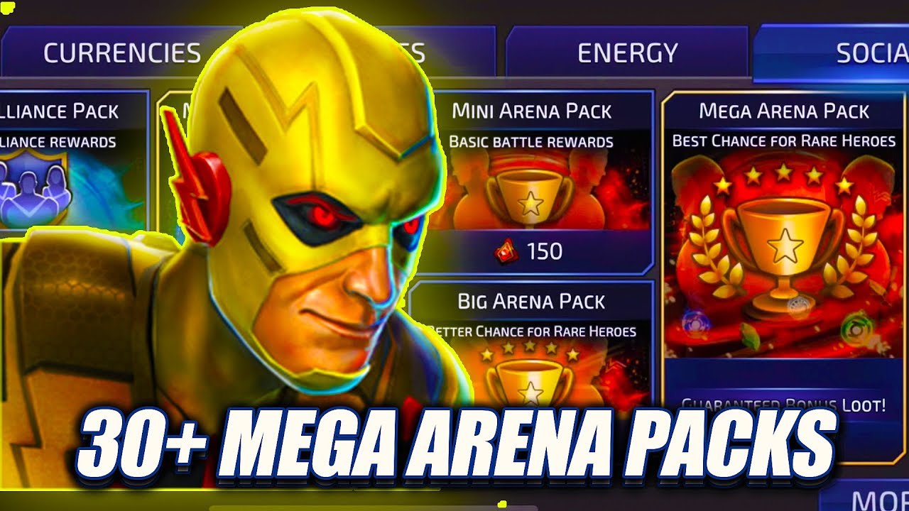 30+ MEGA ARENA PACK OPENING - DC Legends