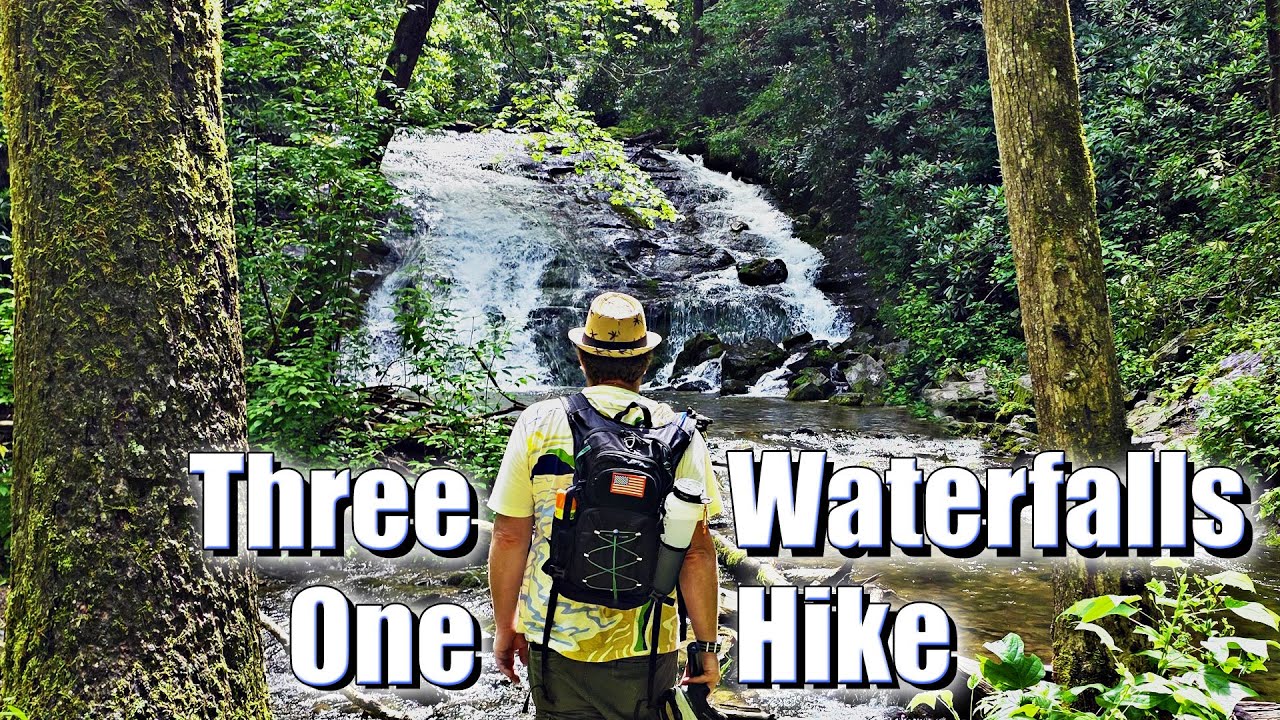 Three Waterfalls: Hiking Deep Creek Loop Trail and Indian Creek Trail Great Smoky Mountains