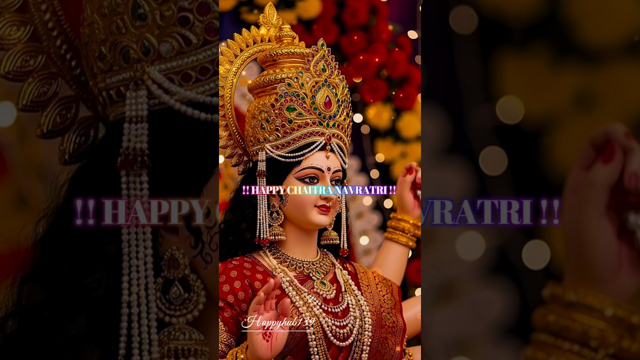 Happy Chaitra Navratri Status Video 2026💖😍✨||#shorts​ #chaitranavratri  #viralvideo​ #youtubeshorts​