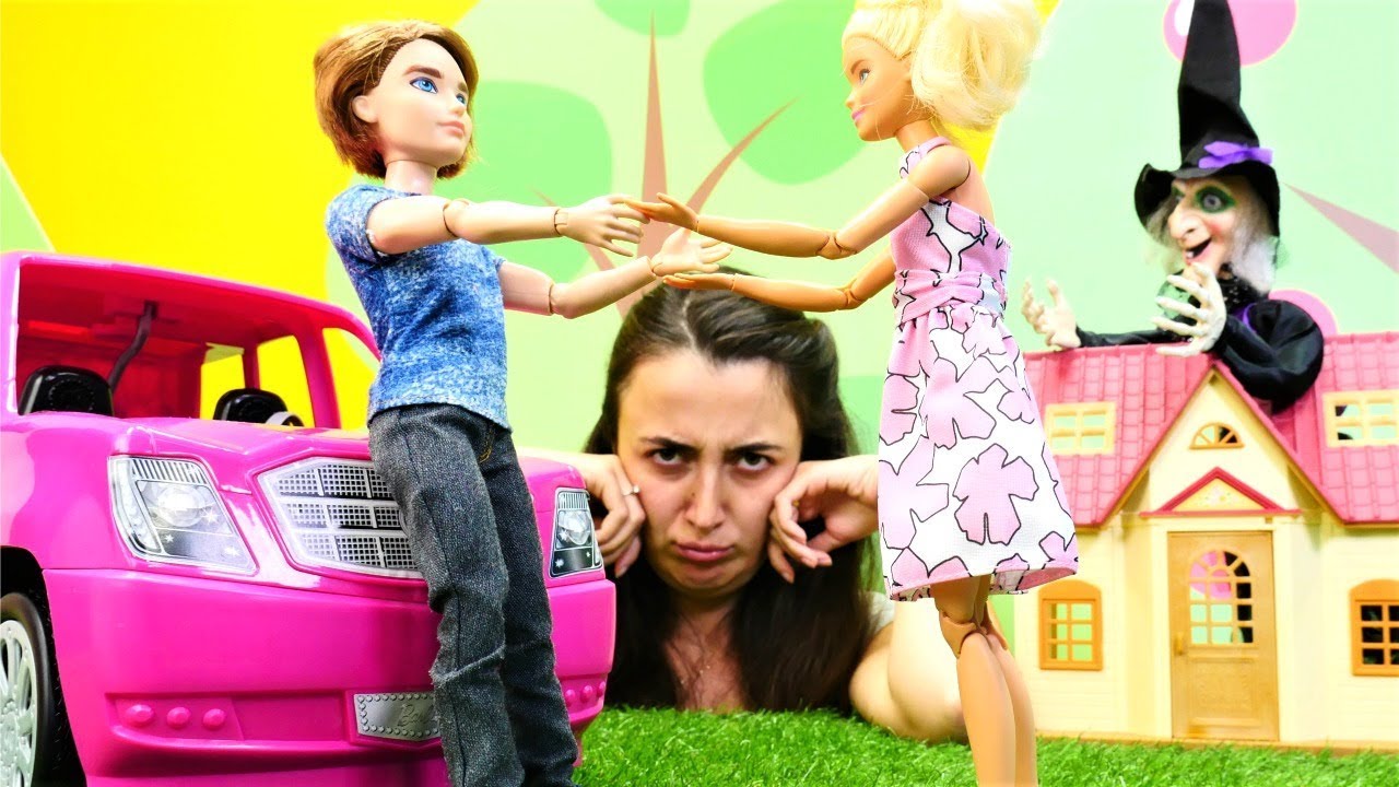 Barbie oyunları. Sevcan Barbie ve Ken 'e şaka yapıyor