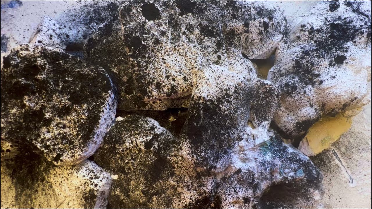 Odd & End Mass Crush dusted with Charcoal | Asmr | Gymchalk | Sleepaid | #masscrush