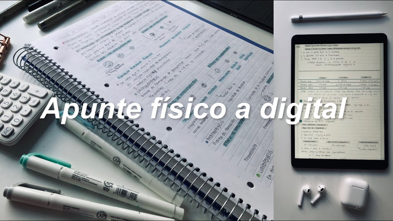Así se ven mis apuntes en GoodNotes 📓 (haciendo un apunte conmigo + cosas que valen la pena saber)