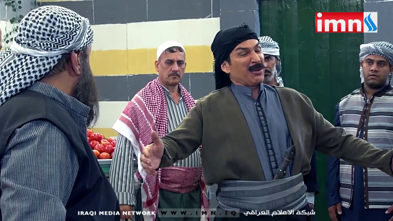 دراما نص كوم / باب الحارة بطريقة عراقية عركه معتز والواوي