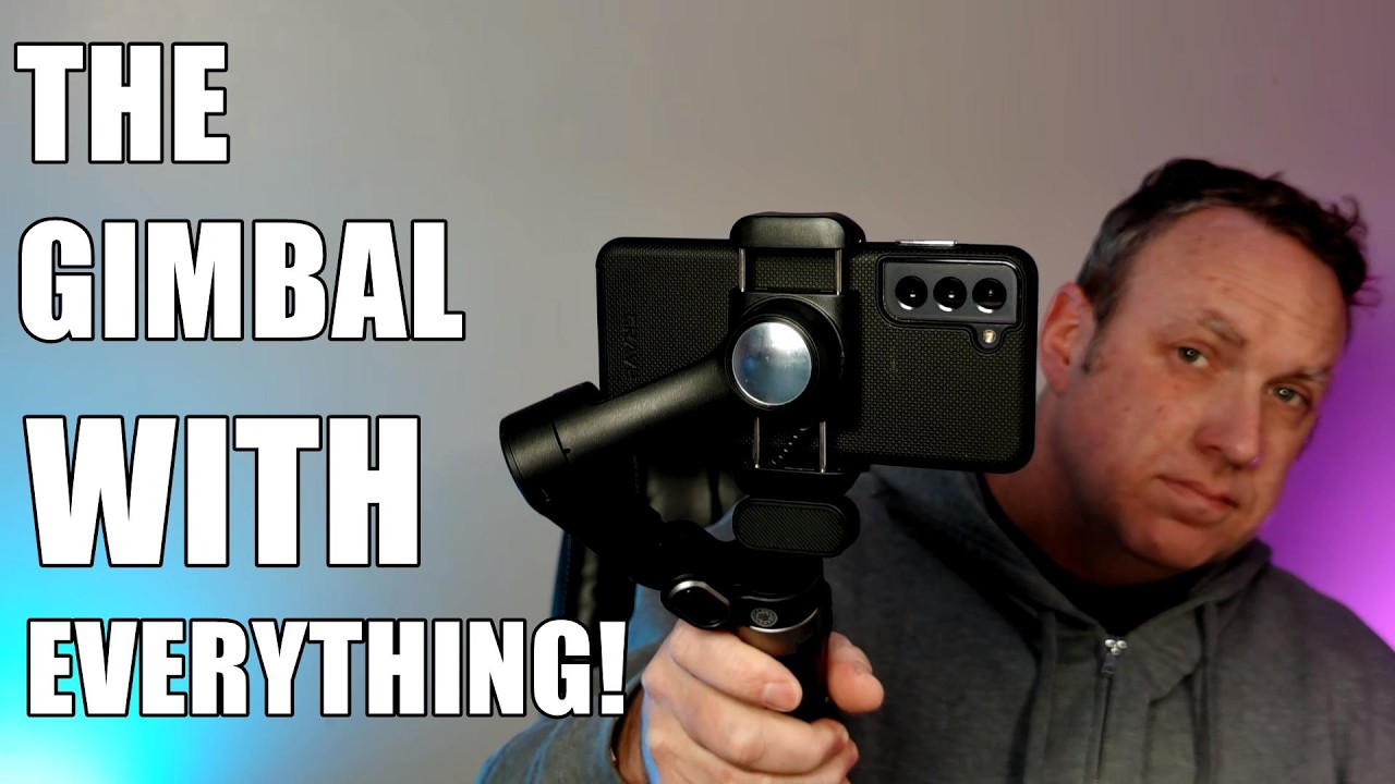 AOCHUAN Gimbal Stabilizer with built-in tacking! What features does this not have?!