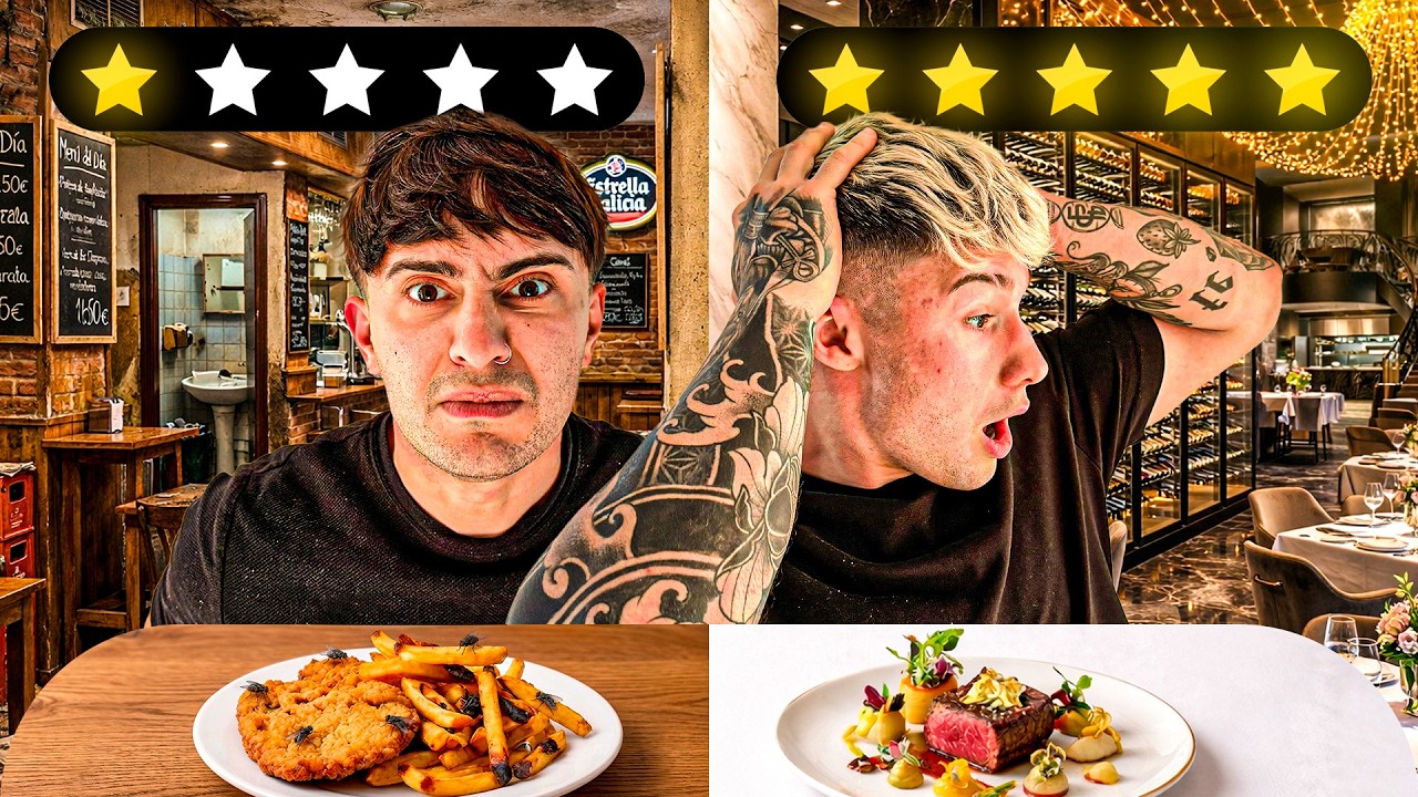 RESTAURANTE CARO vs BARATO