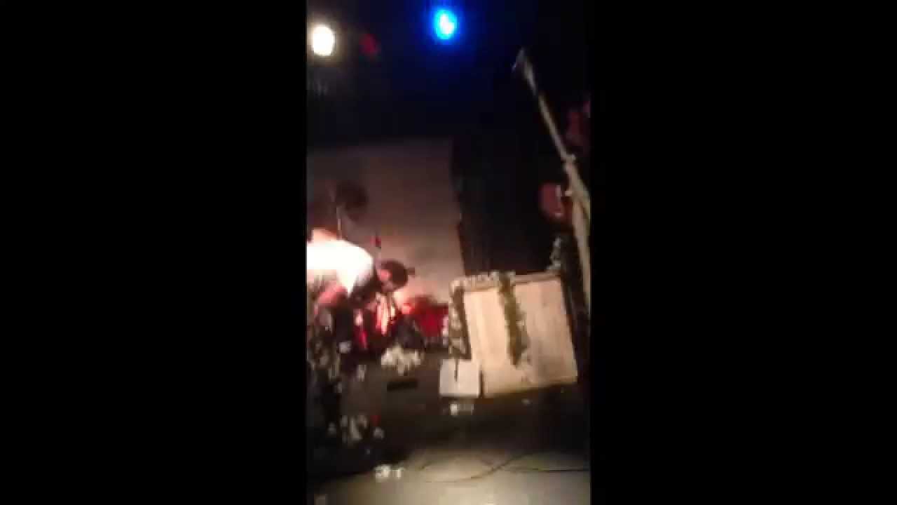 letlive.'s Jason Butler playing drums & singing Virgin Dirt @ Masquerade 2014