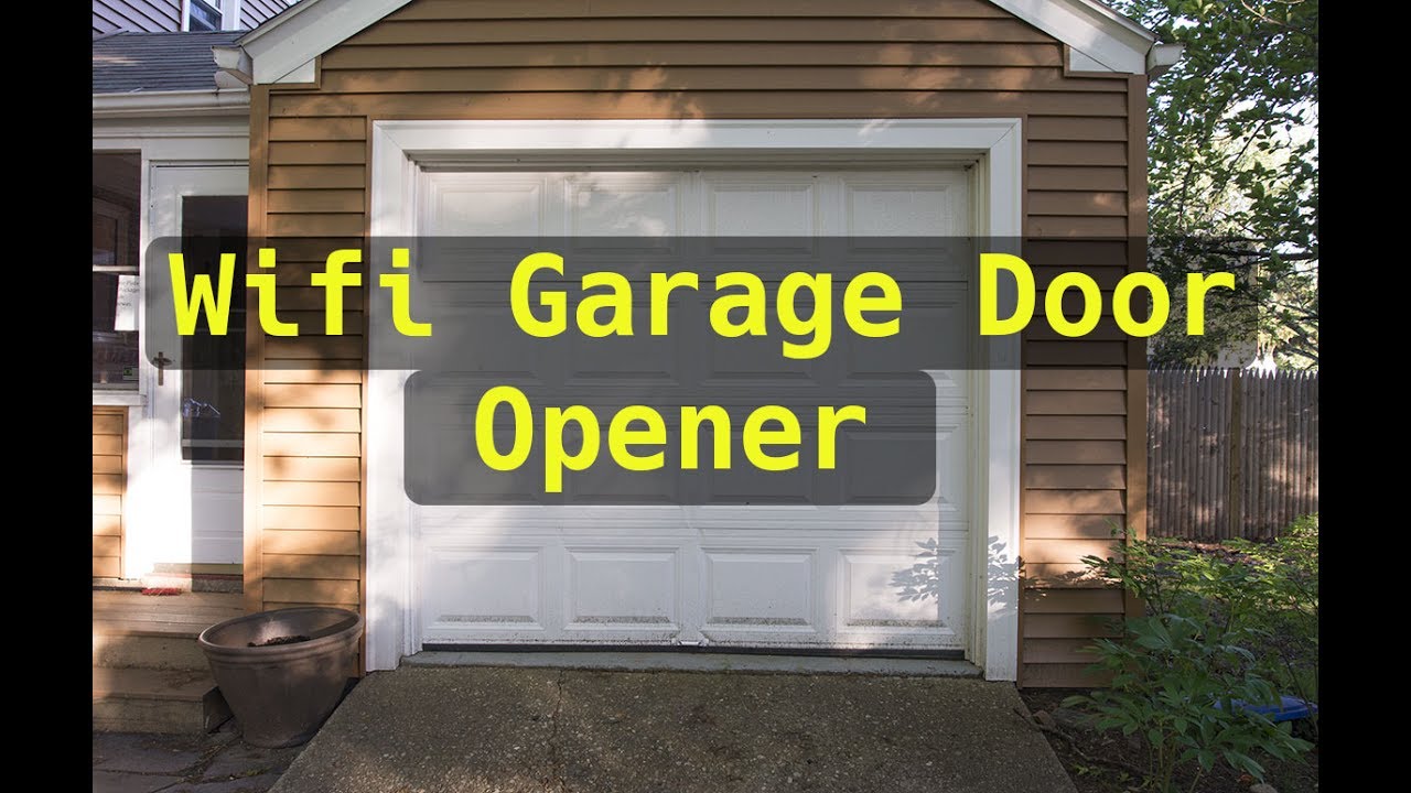 Wifi Controller Garage Door Opener - Summer Project