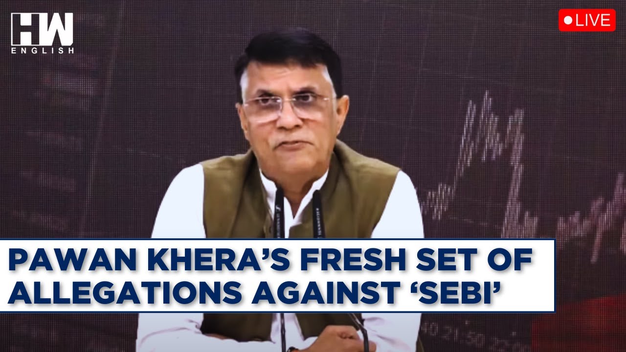 Congress Spokesperson Pawan Khera's New Set Of Allegations Against SEBI | Congress | Madhabi Buch