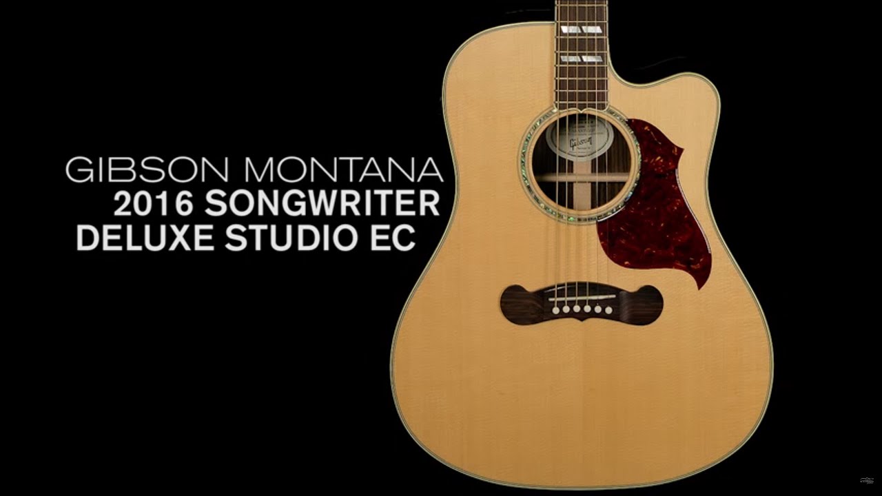 Gibson Montana 2016 Songwriter Deluxe Studio EC Overview  &bull;  Wildwood Guitars