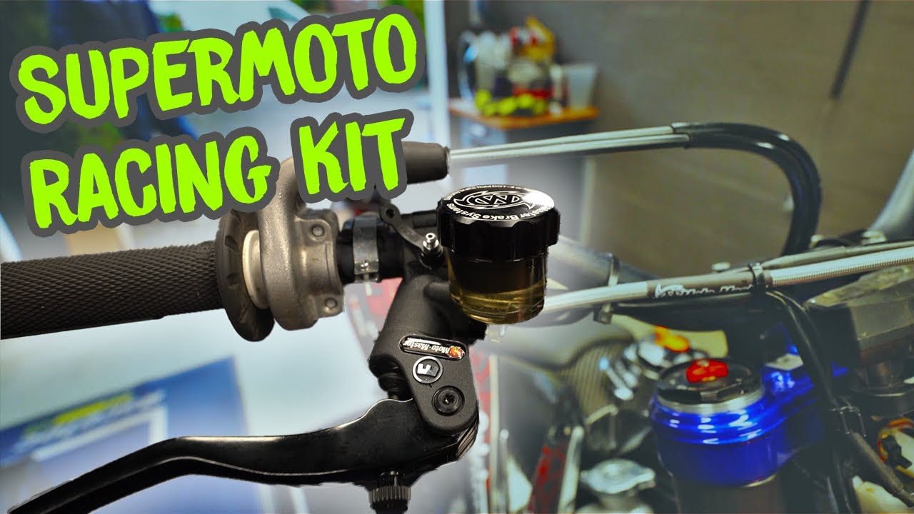 MOTOMASTER SUPERMOTO RACING KIT Anbau & Entlüften KTM EXC