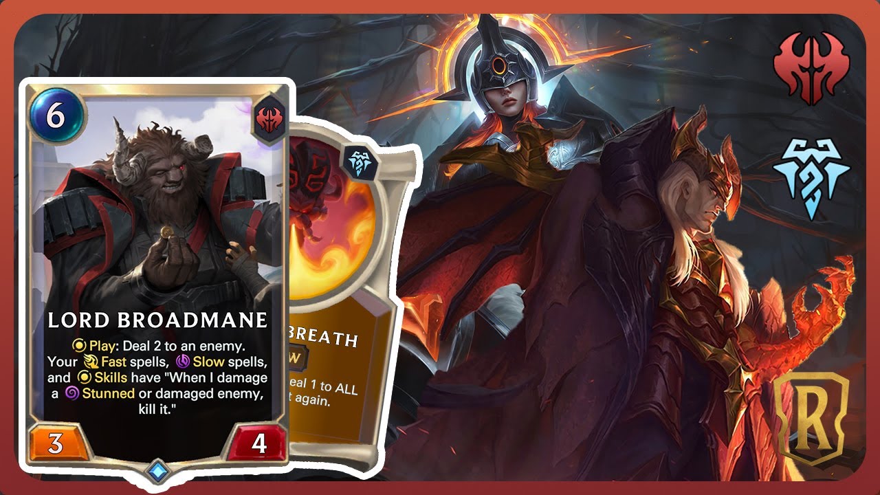 The most BADAS deck | Swain + Sejuani deck | Legends of Runeterra