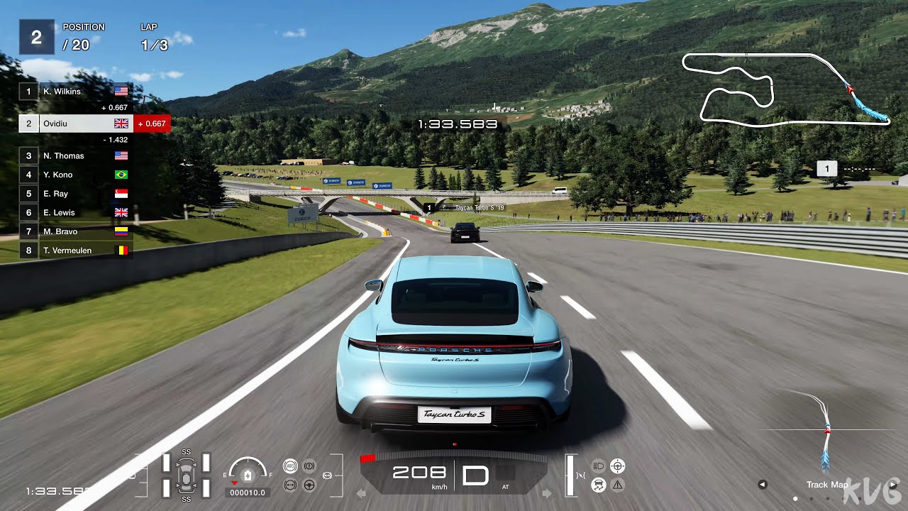 Gran Turismo 7 - Porsche Taycan Turbo S 2019 - Gameplay (PS5 UHD) [4K60FPS]
