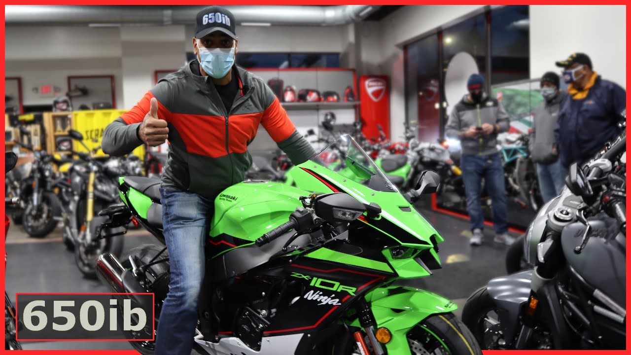 NEW 2021 Kawasaki ZX-10R | UNBOXING & 1st RIDE!
