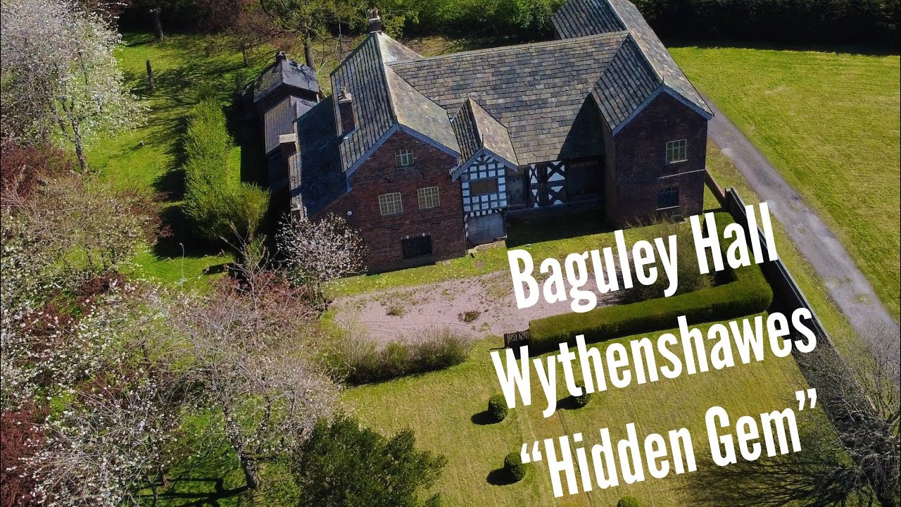 Baguley Hall,Wythenshawe, Manchester from the  Air - April 2021 #Wythenshawe Heritage #History #DJI