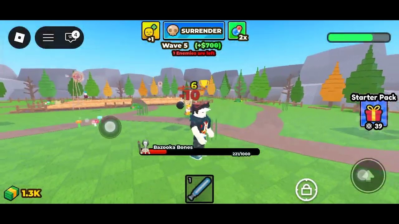 aku sama brainrot serang zombie 