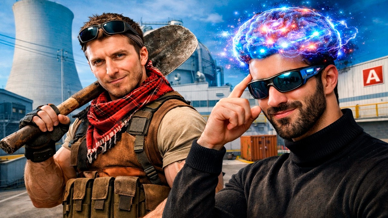 PouK trabajando VS los 200IQ