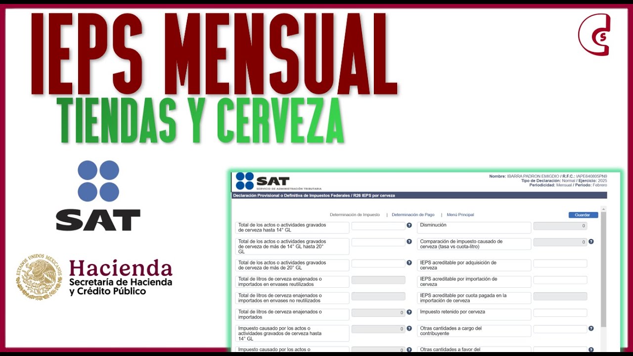 IEPS Mensual  - Curso Todo Sobre IEPS Parte 2