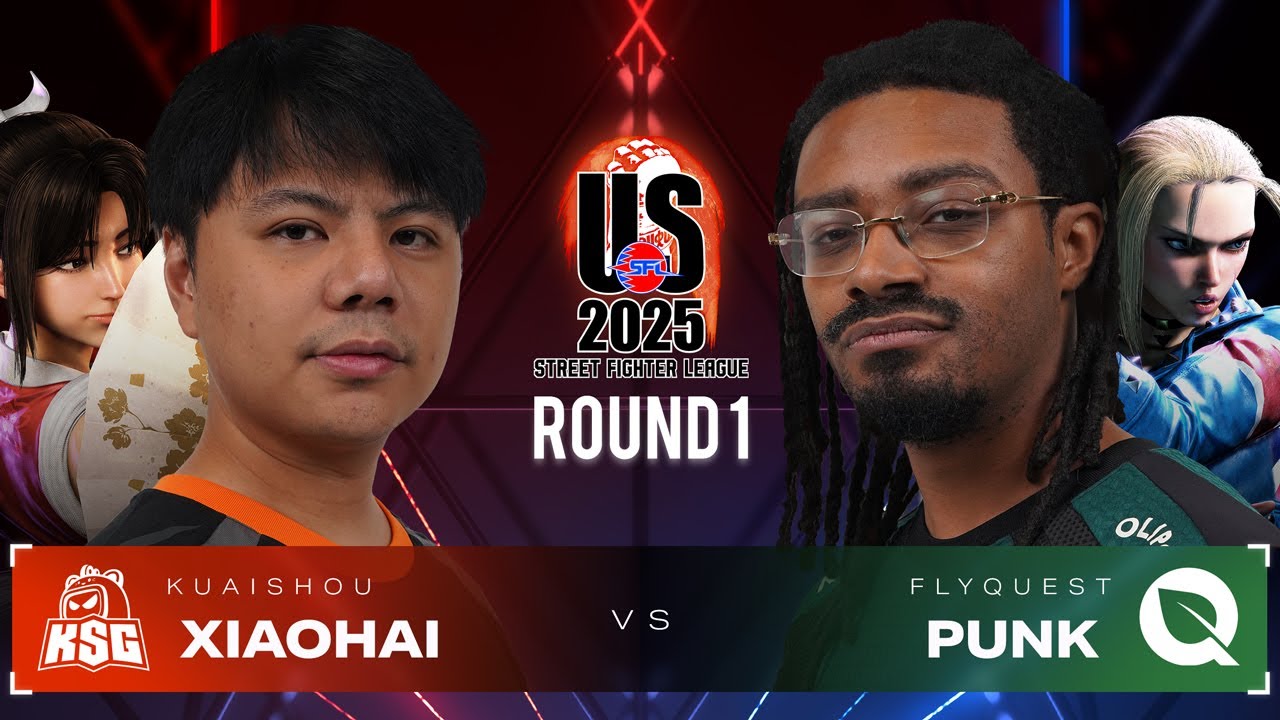 Xiaohai (Mai) vs. Punk (Cammy) - KuaiShou vs. FlyQuest - Street Fighter League US 2025 Day 3