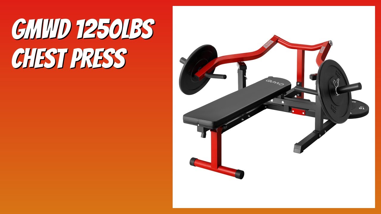 REVIEW (2026): GMWD 1250LBS Chest Press. Features