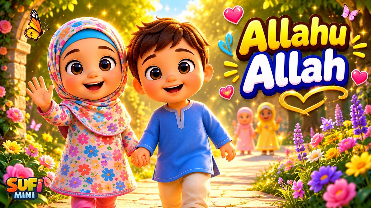 Allahu Allah 🕊️ En Güzel Çocuk İlahileri | SufiMini