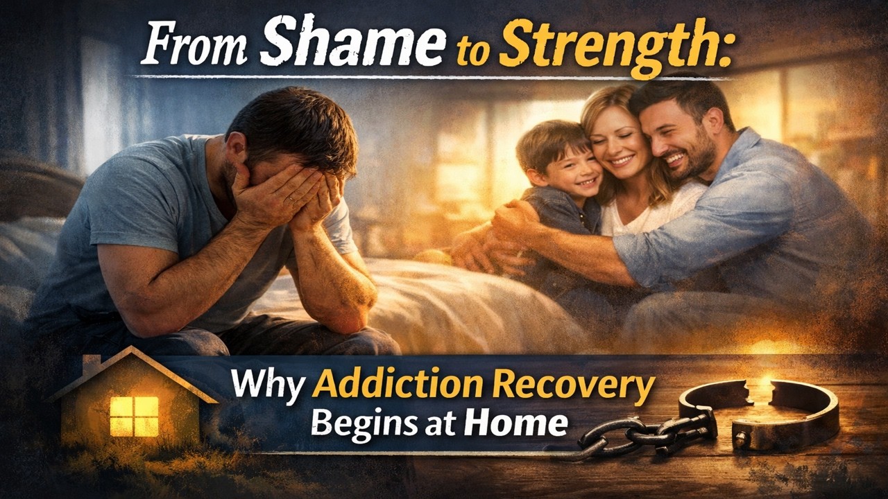 From Shame to Strength: Why Addiction Recovery Begins at Home