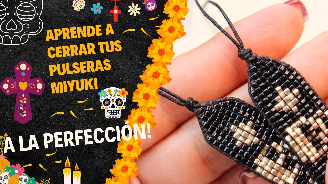 🪬 Cerrando un brazalete MIYUKI Paso a Paso / Conectando hilo nuevo