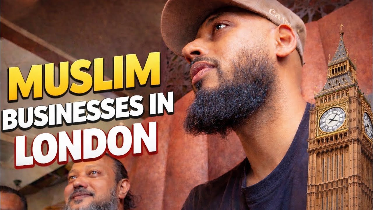 Muslim businesses in London.